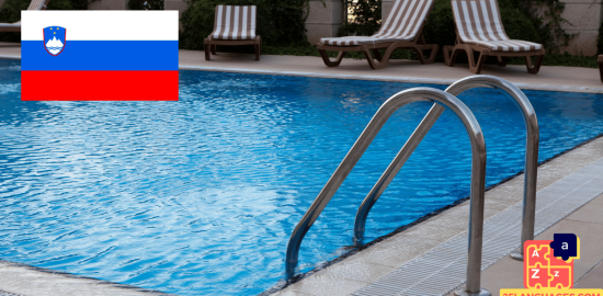 Learn Slovenian - Phrases At the swimming pool