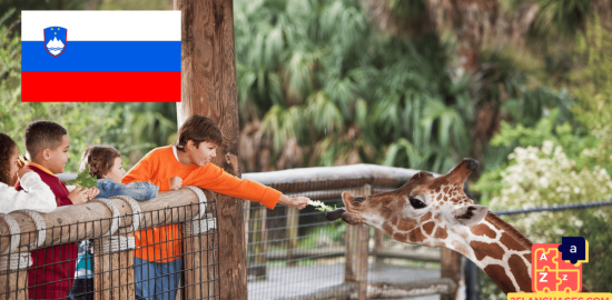 Learn Slovenian - Phrases in the zoo