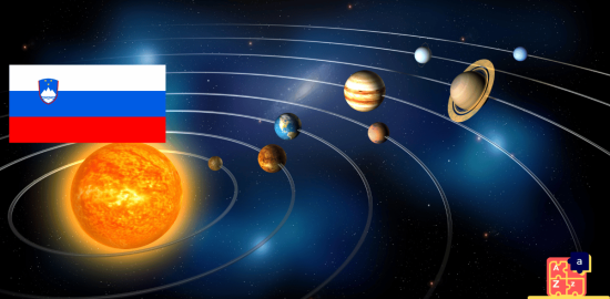 Learn Slovenian - Planets of the Solar System