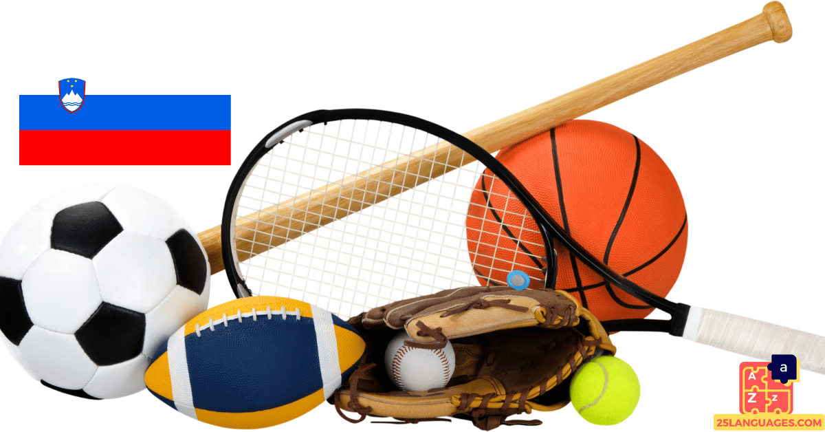 Learn Slovenian - Sports Equipment