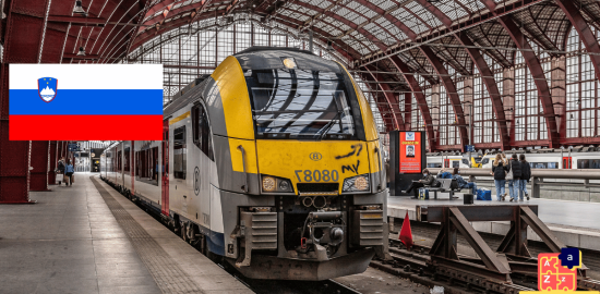 Apprendre le slovène - à la gare