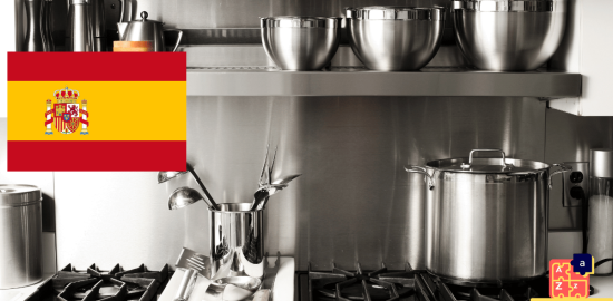 Learn Spanish - Kitchen Utensils