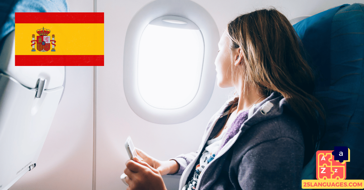 Learn Spanish - Phrases On the airplane