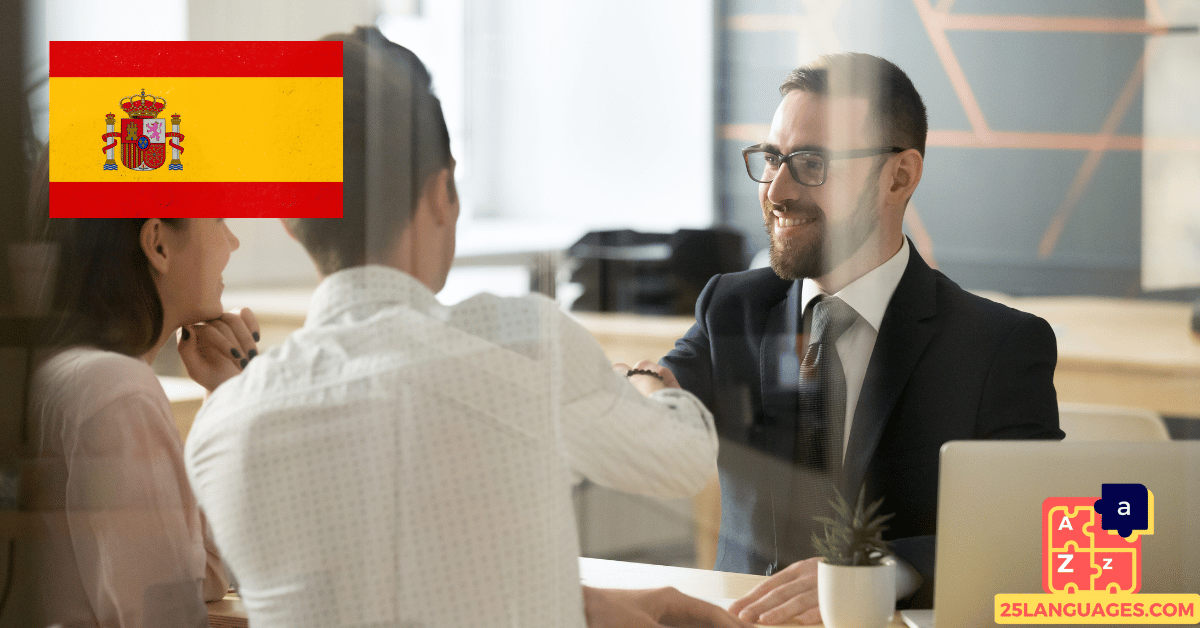 Learn Spanish - Phrases in the bank