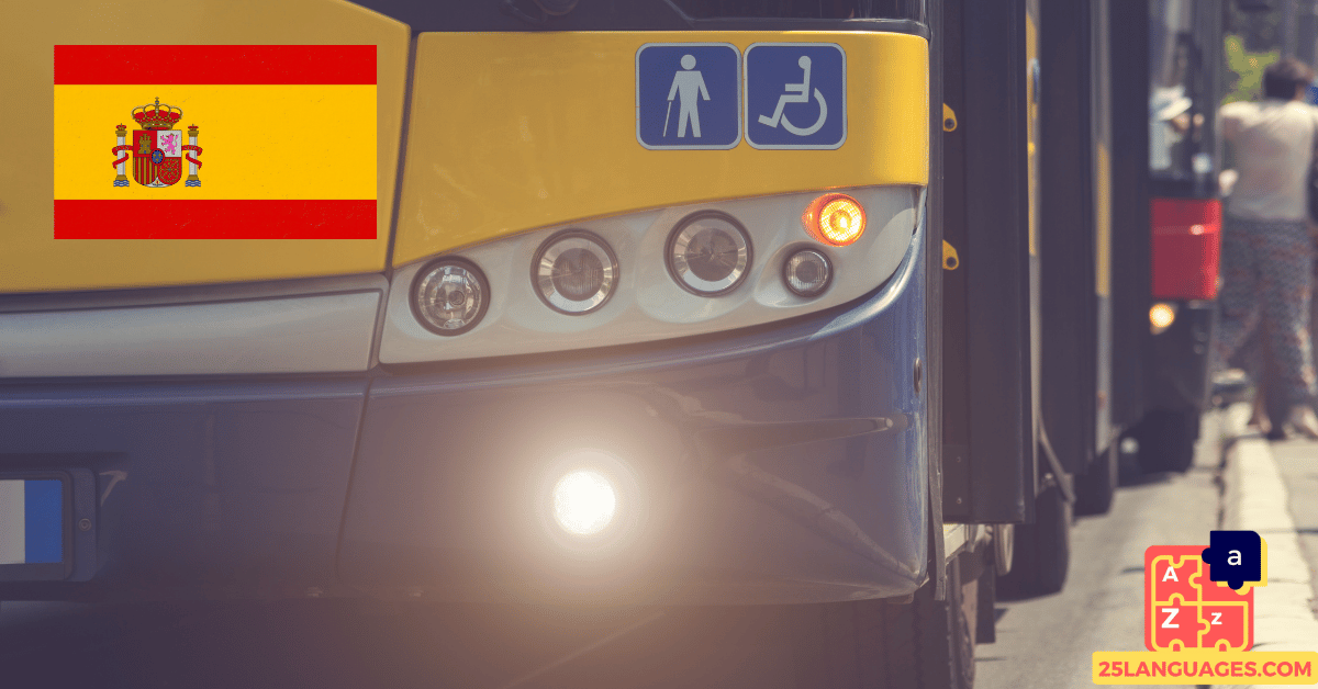 Learn Spanish - Phrases for Public transportation