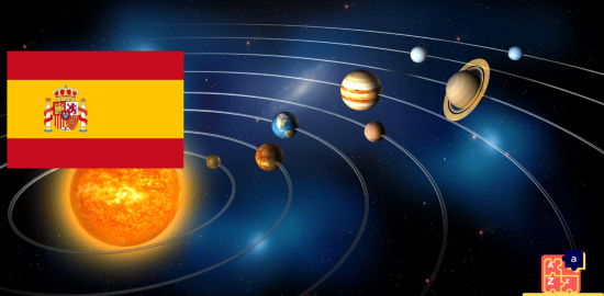 Learn Spanish - Planets of the Solar System