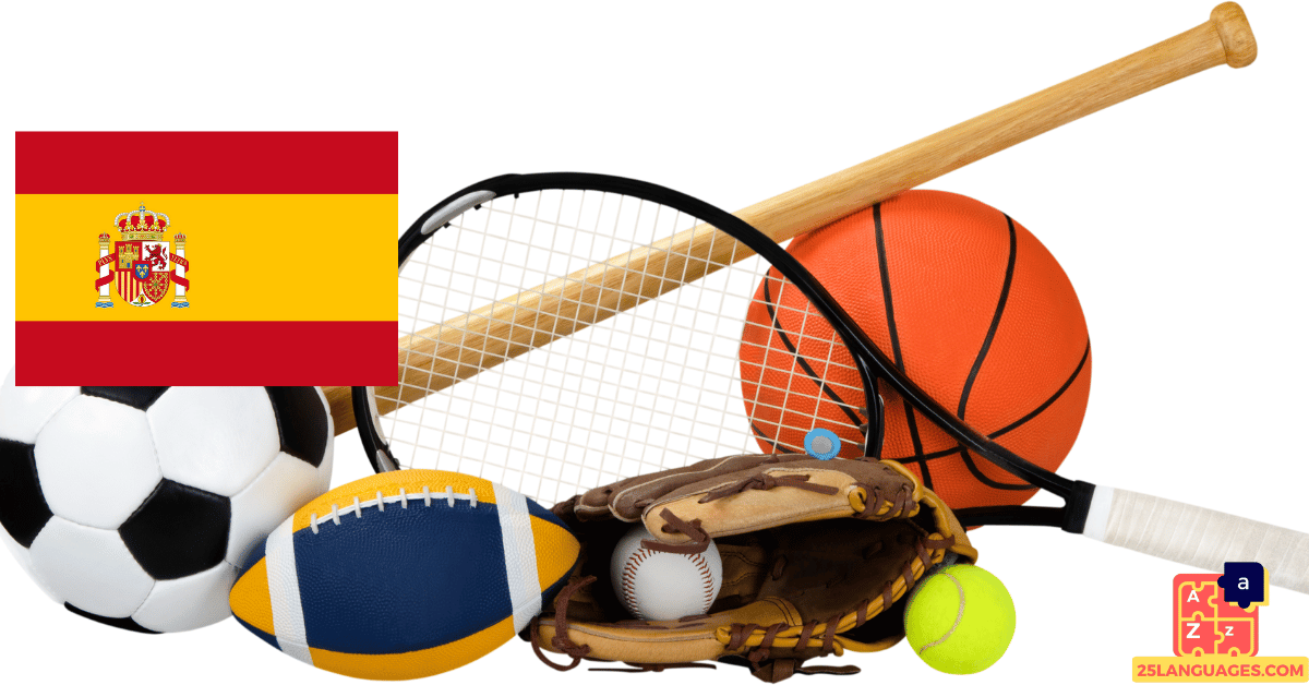 Learn Spanish - Sports Equipment