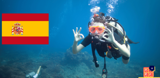 Learn Spanish - Swimming and Diving Tools