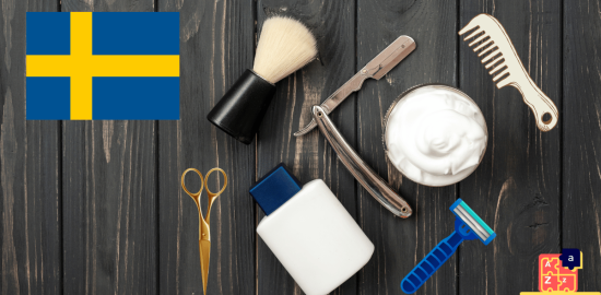 Learn Swedish - Barber Tools