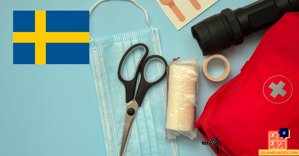 Learn Swedish - First Aid