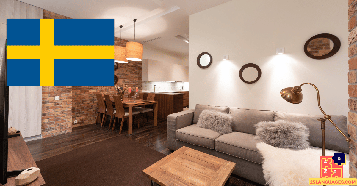 Learn Swedish - Home Furniture