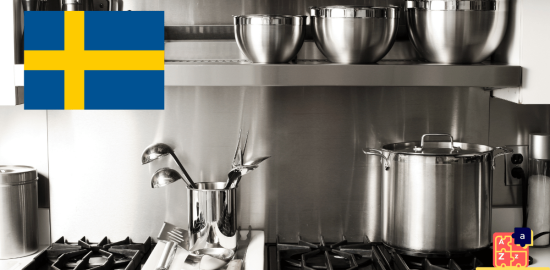 Learn Swedish - Kitchen Utensils