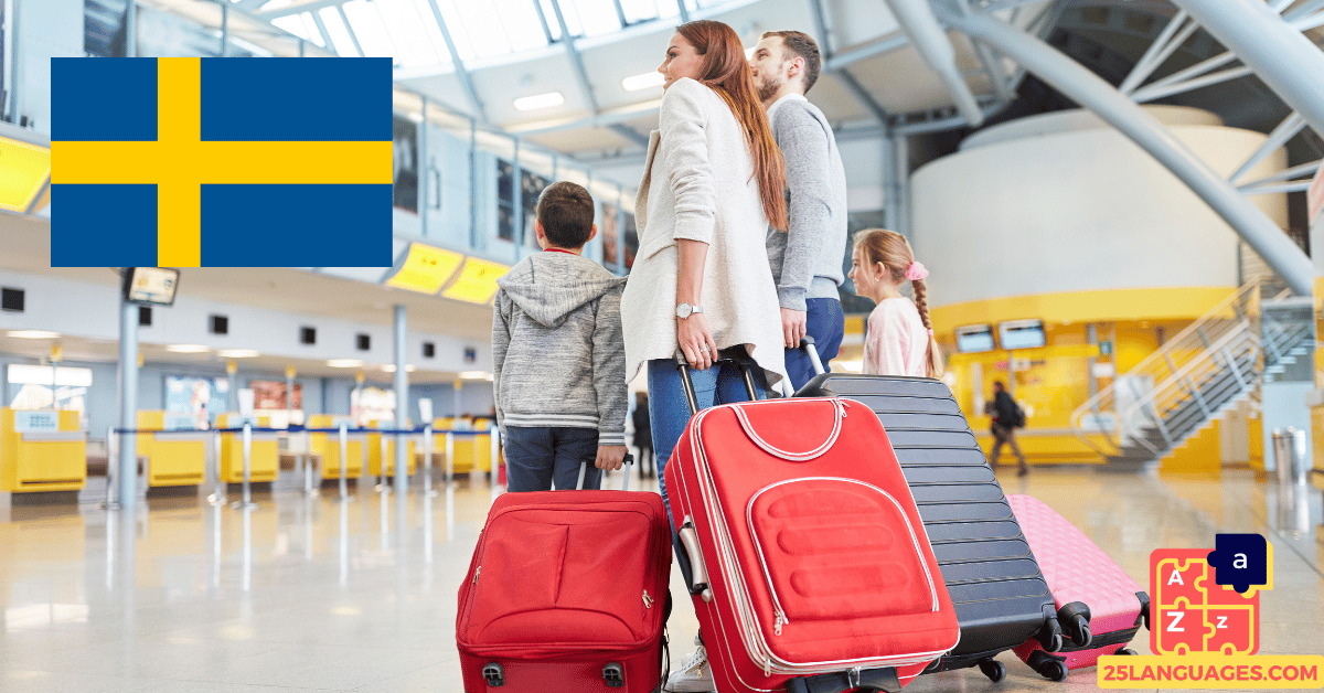 Learn Swedish - Phrases for Travel and airports