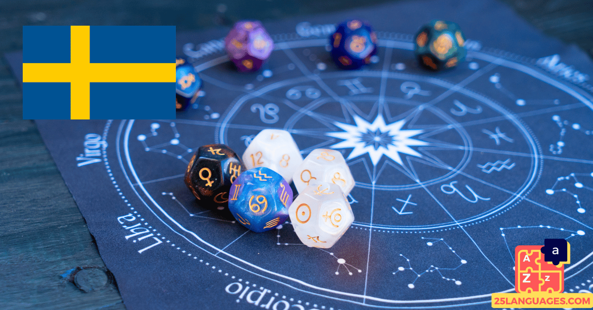 Learn Swedish - Phrases for Personal horoscopes