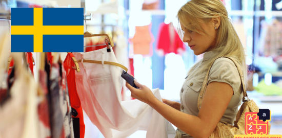 Learn Swedish - Phrases for buying clothes