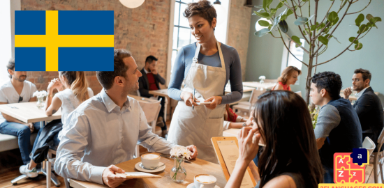 Learn Swedish - Phrases At the restaurant/cafe