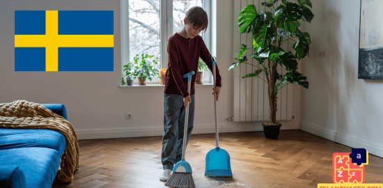 Learn Swedish - Phrases for Household chores