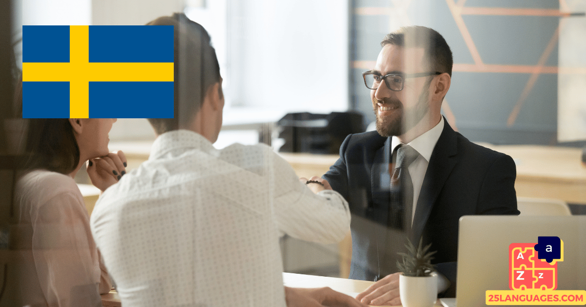 Learn Swedish - Phrases in the bank