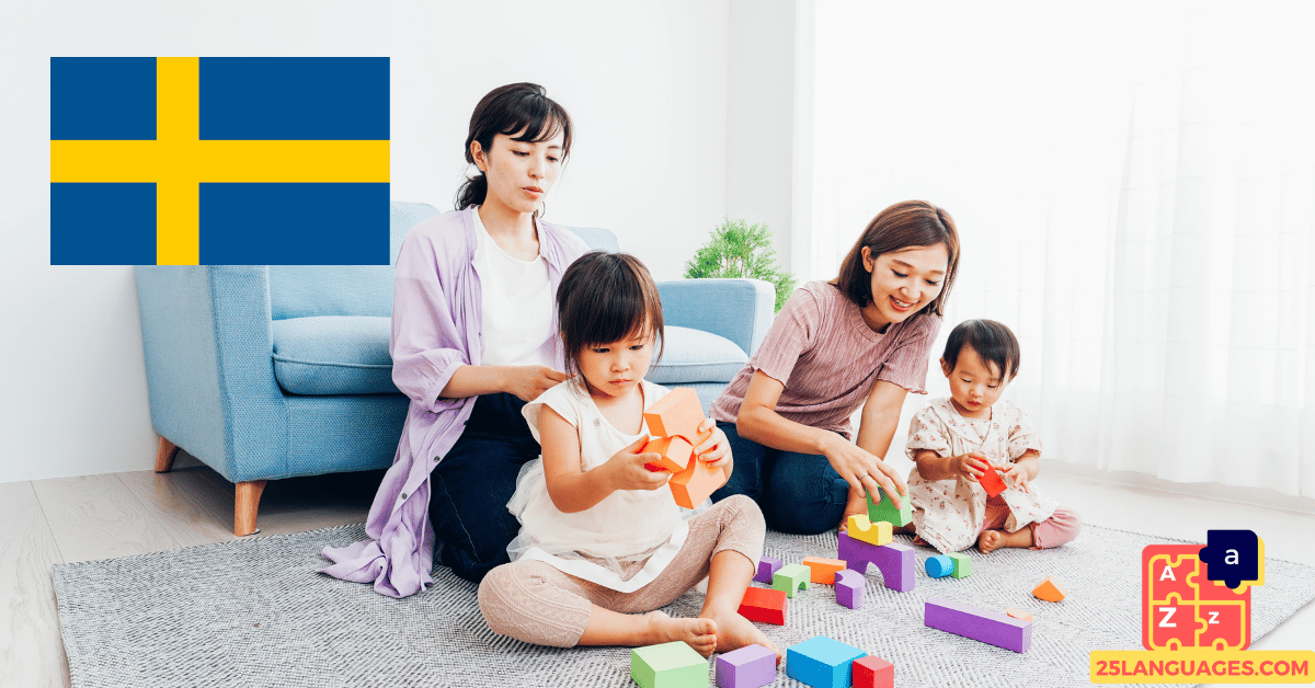Learn Swedish - Phrases for Raising children