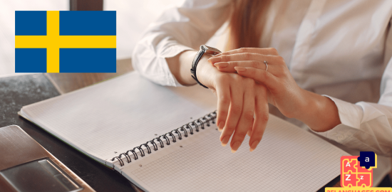 Learn Swedish - Phrases for Telling time