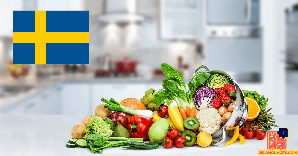 Learn Swedish - Vegetables