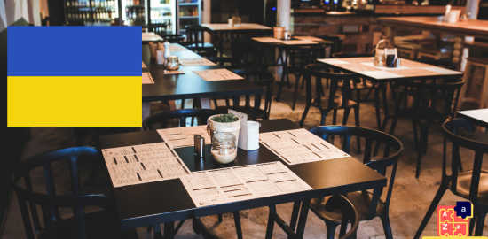 Apprendre l'ukrainien - vocabulaire dans un café