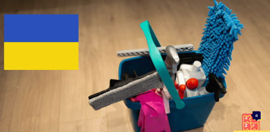 Apprendre l'ukrainien - Outils de nettoyage