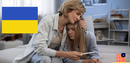 Apprendre l'ukrainien - consolation et soutien moral