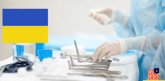 Apprendre l'ukrainien - Outils médicaux