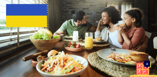 Apprendre l'ukrainien - phrases pour conversations en famille